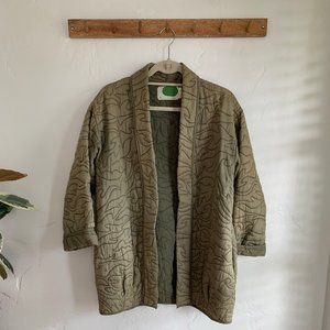 Anthropologie Quilted Coat
